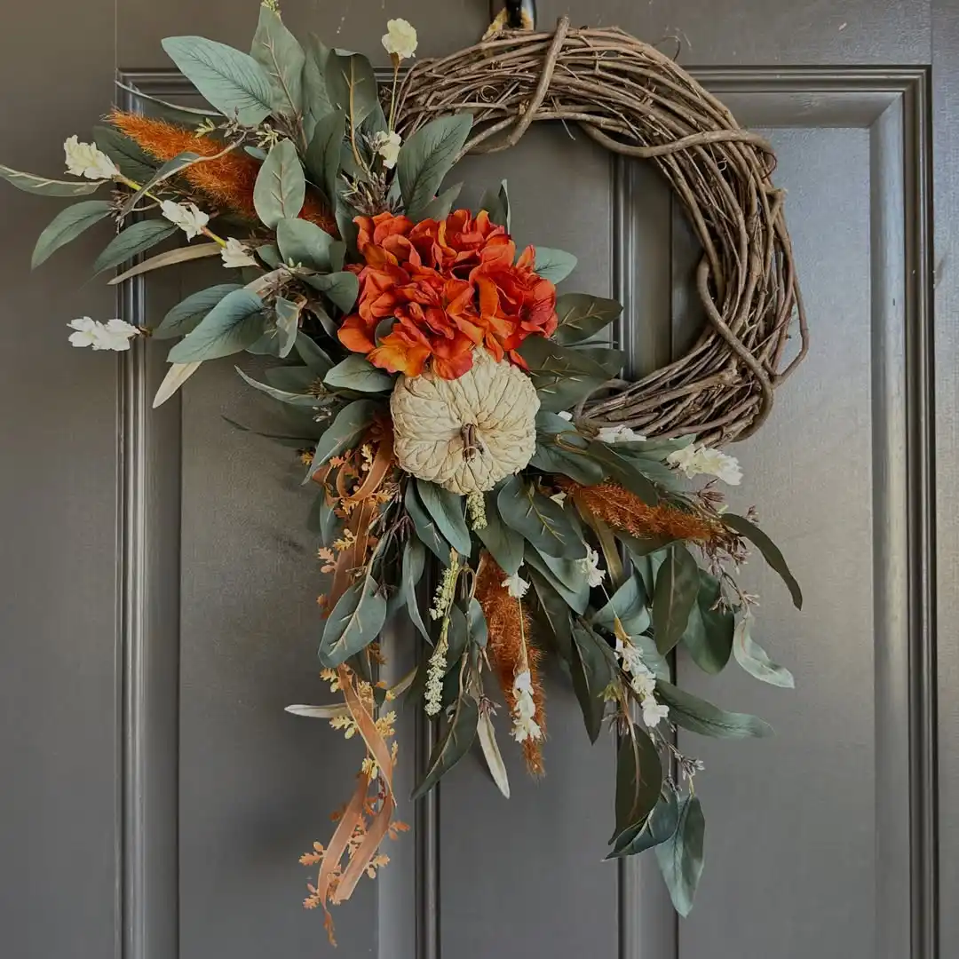 eucalyptus grapevine wreath