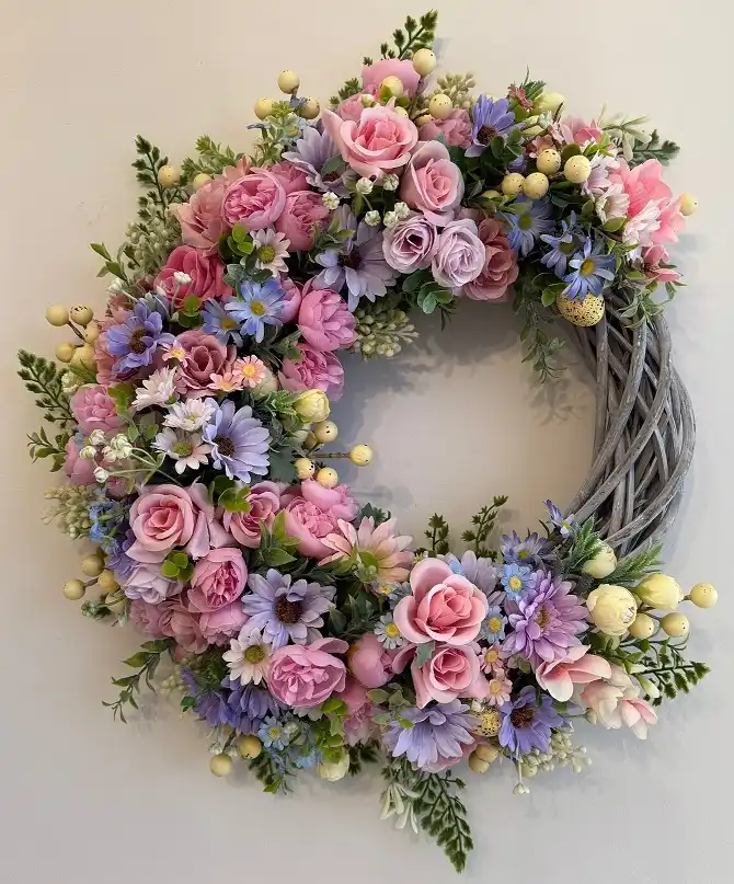 15 Summer Wreath Ideas for the Front Door 16 summer door wreath