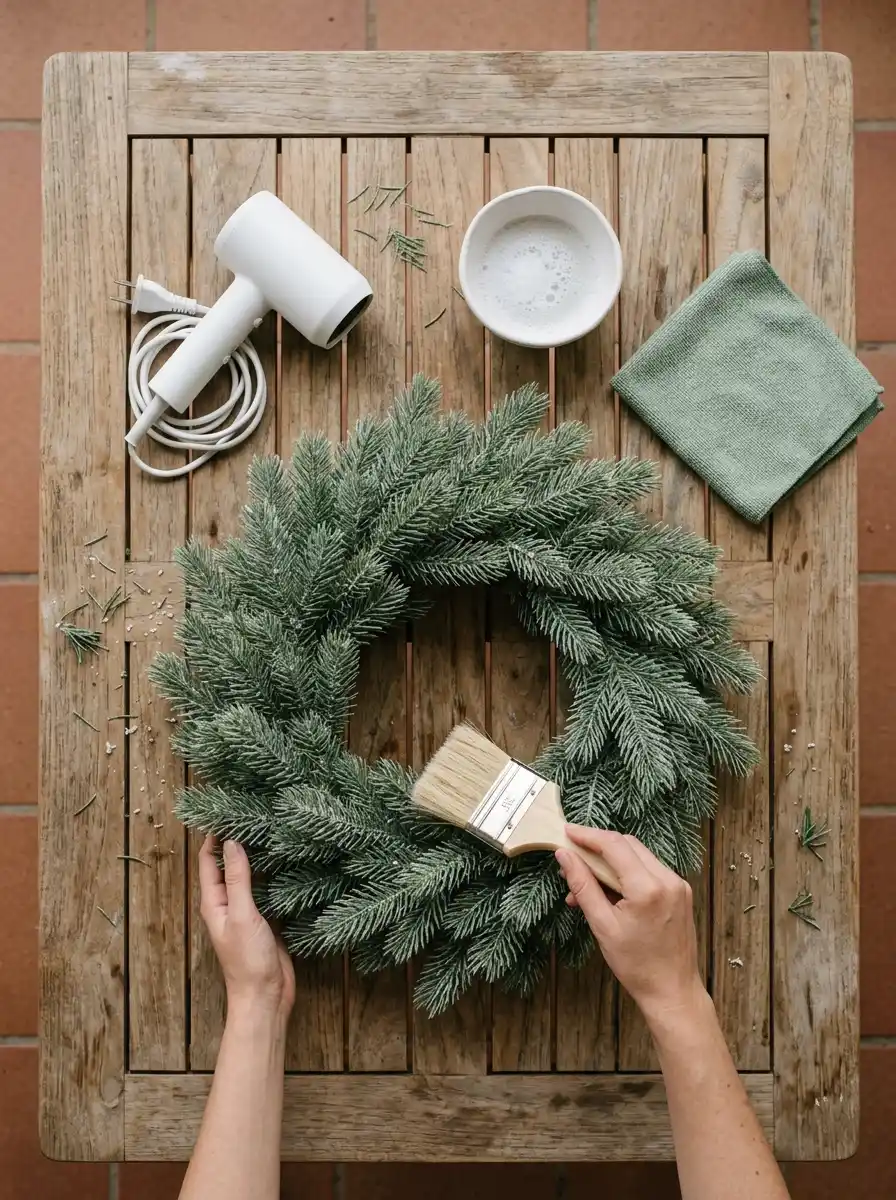 How to Clean an Artificial Wreath Before Storage