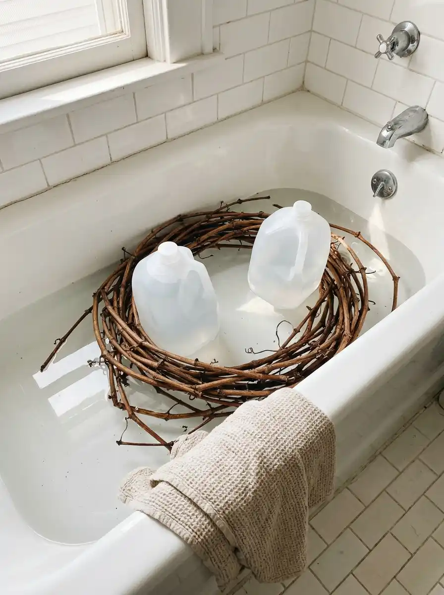 Soak the Vines for 2 Hours If They Crack When You Bend Them