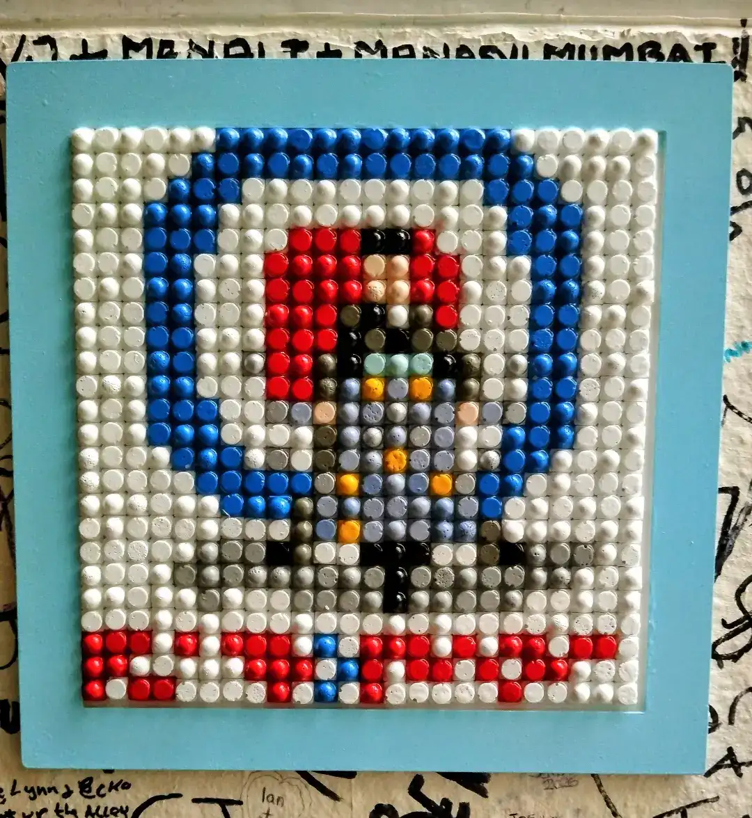 Peg Board Pixel Art
