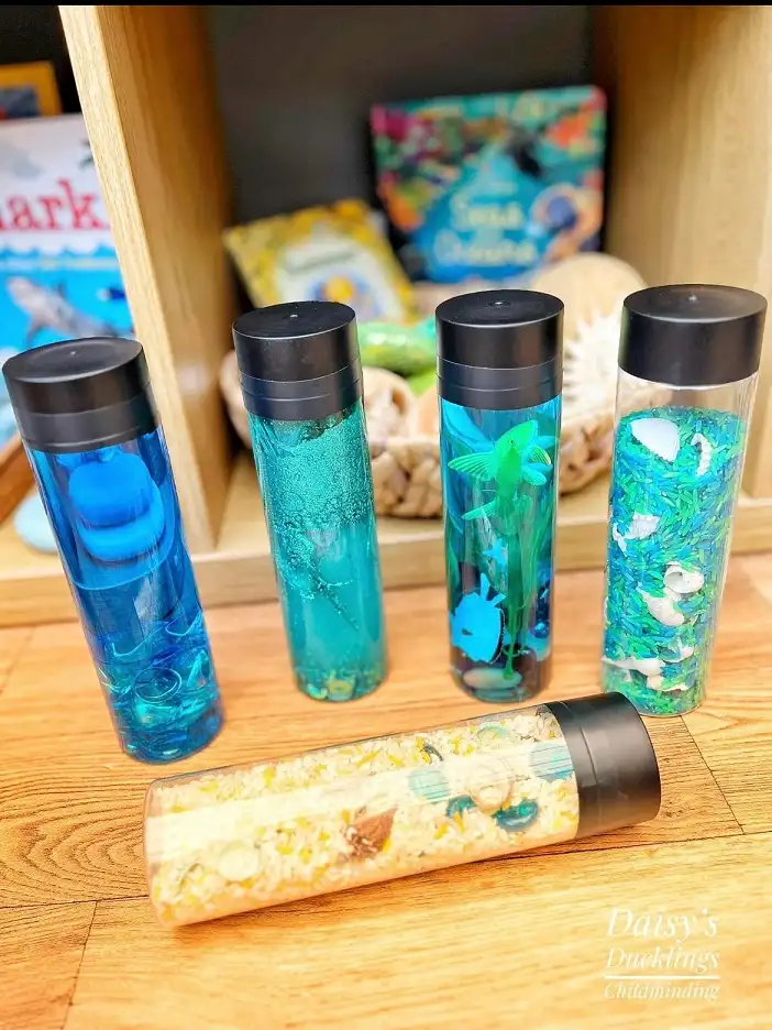 Ocean Sensory Bottles