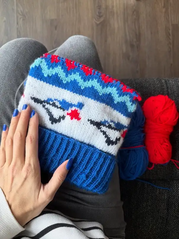 Colorwork Knit Beanie
