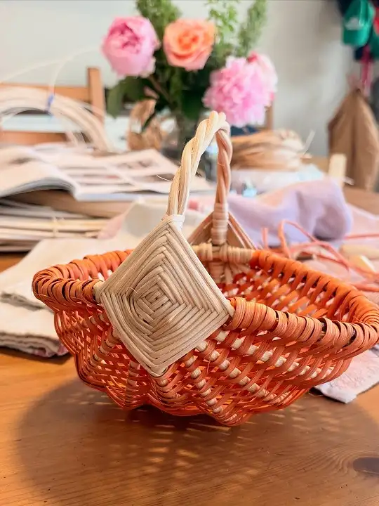 Reed Basket Weaving