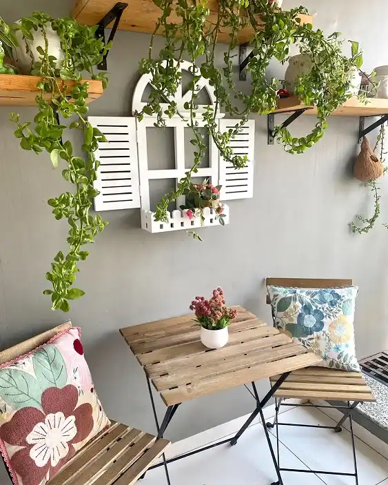 Hang a Faux Window That Opens Onto Plants